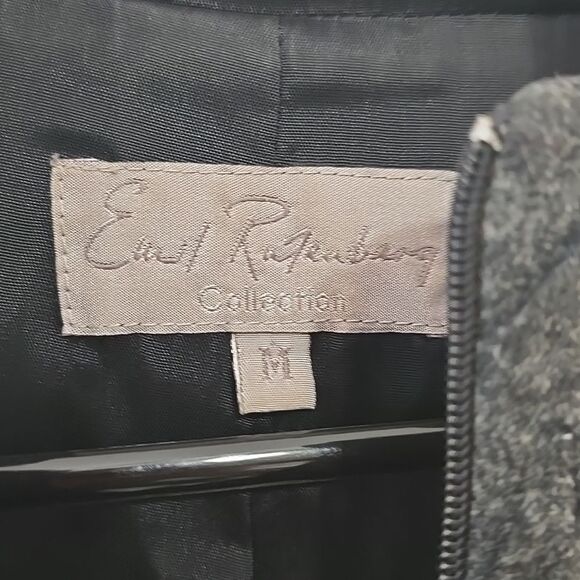 EMIL Rutenberg, Textured Black Sleeveless Vest M - Picture 2 of 6